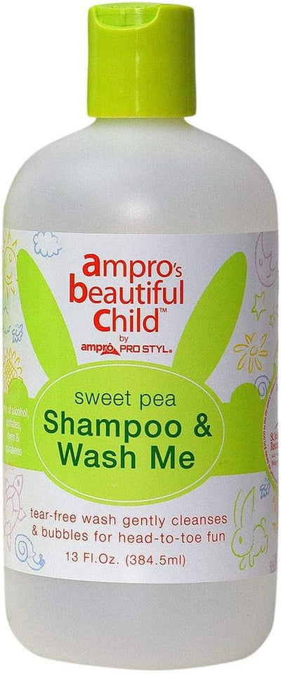 Ampro Beautiful Child Sweet Pea Shampoo And Wash Me 384.5ml