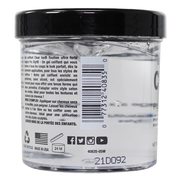 Ampro Pro Styl Clear Ice Protein Styling Gel Ultra Hold 171ml / 284ml - Afro Hair Boutique
