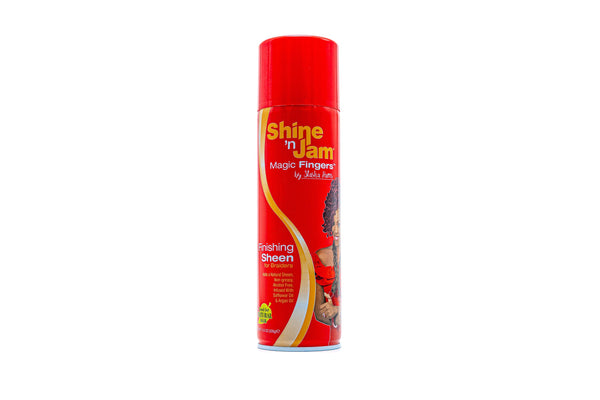 Ampro Shine N Jam Magic Fingers Finishing Sheen Spray 326g - Afro Hair Boutique