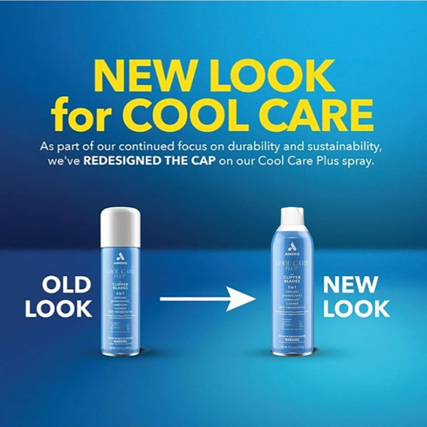 Andis Cool Care Plus Cleaner Spray For Clipper Blades Trimmer - 5 in 1 Formula