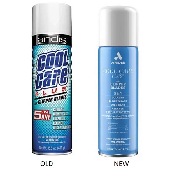 Andis Cool Care Plus Cleaner Spray For Clipper Blades Trimmer - 5 in 1 Formula - Afro Hair Boutique