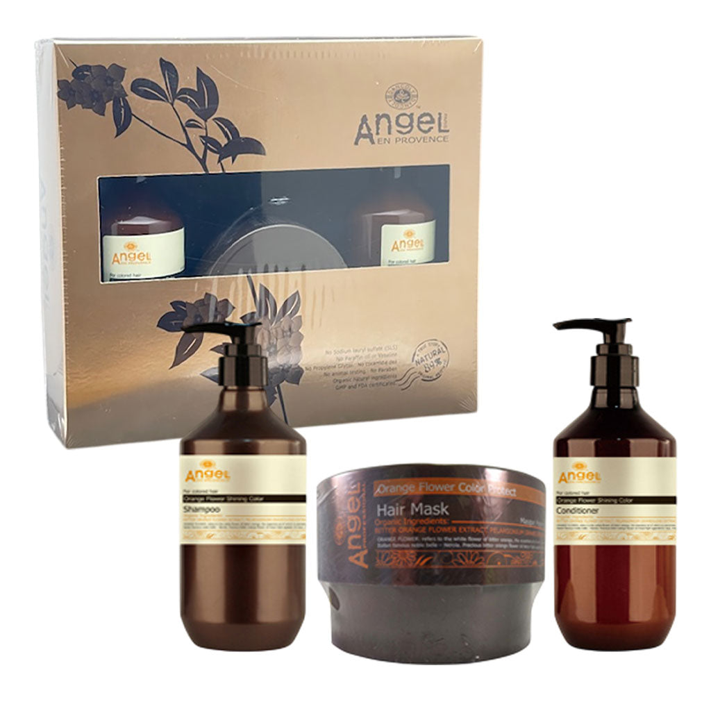 ANGEL EN PROVENCE  Orange Flower Shinning Color Gift Set