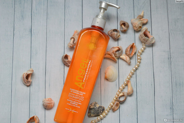 Angel En Provence Angel Marine Depth Spa Shampoo for Coloured Hair 500ml, 1000ml - Afro Hair Boutique