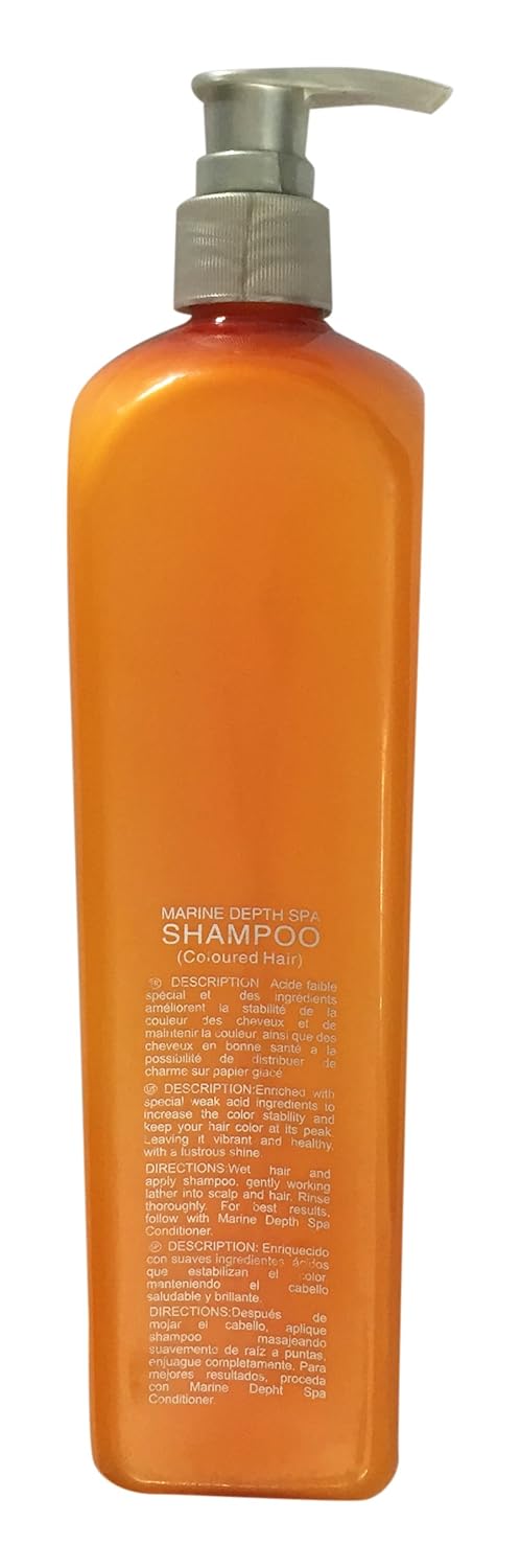 Angel En Provence Angel Marine Depth Spa Shampoo for Coloured Hair 500ml, 1000ml - Afro Hair Boutique