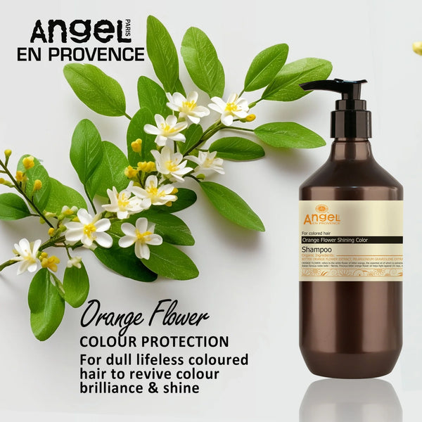 Angel En Provence Angel Orange Flower Shining Color Shampoo 400ml / 800ml - Afro Hair Boutique