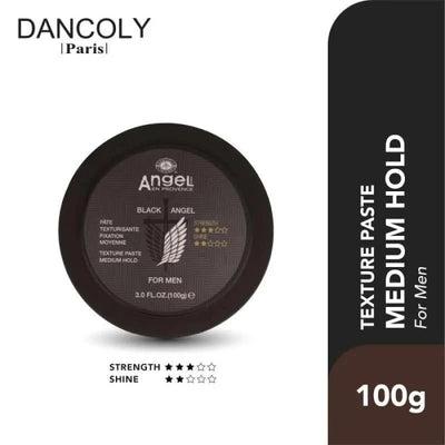 Angel En Provence Black Angel For Men Medium Hold Texture Paste 100g