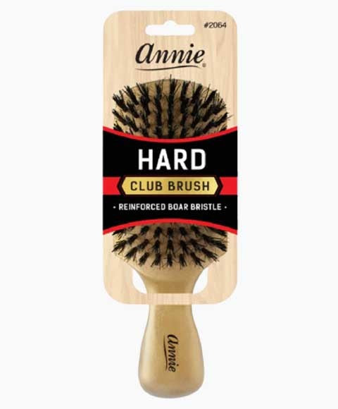 Annie  Reinforced Boar Bristle Hard Club Brush 2064