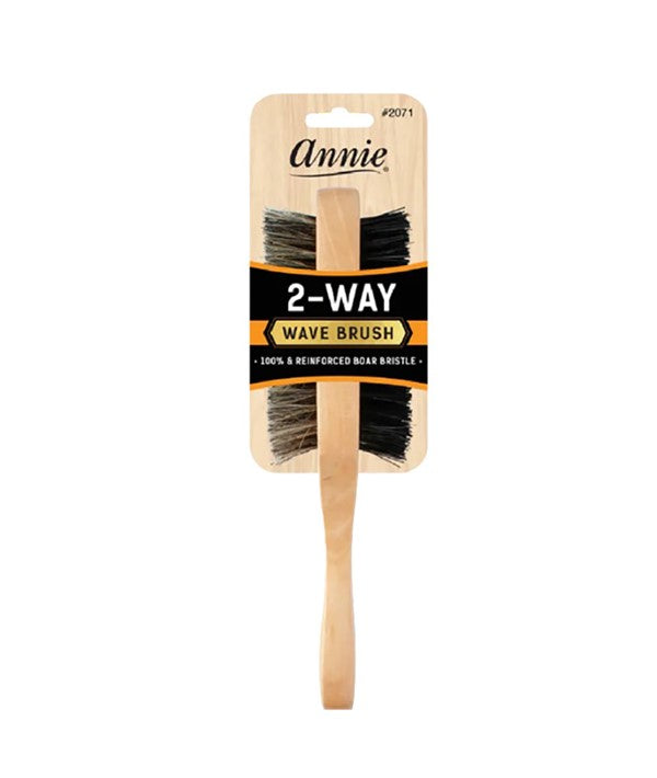 Annie  Boar Reinforced Bristle 2 Way Wave Brush 2071