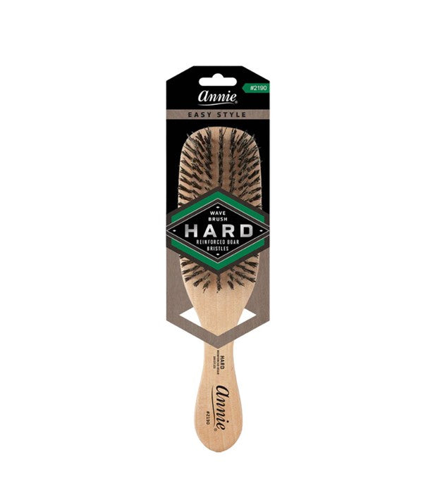 Annie  - Hard Reinforced Boar Bristles Wave Brush 2190