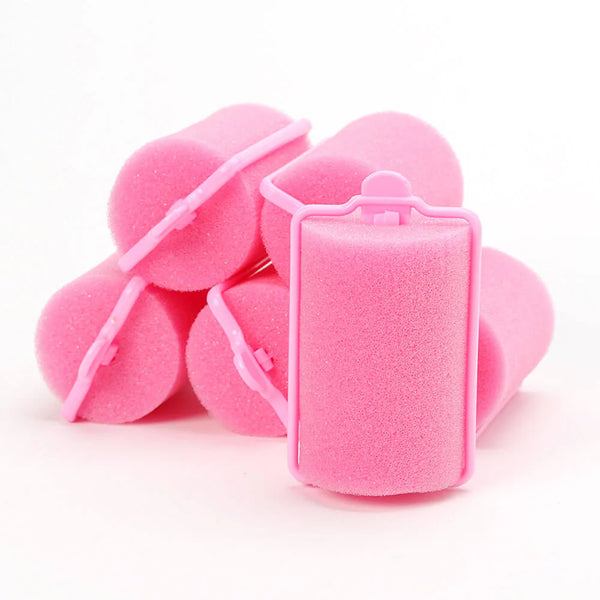 Annie Foam Jumbo Rollers 6 Count Pink 1055