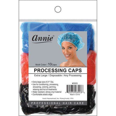 Annie Processing Cap Clear And Coloured 10pc/ 30pcs