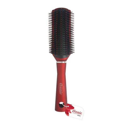 Annie Salon Rubber Cushion Brush Red 2252