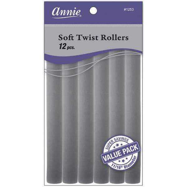 Annie Soft Twist Rollers 10