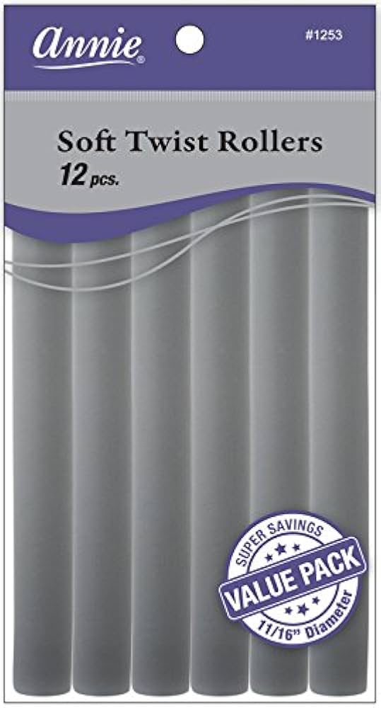 Annie Soft Twist Rollers 10