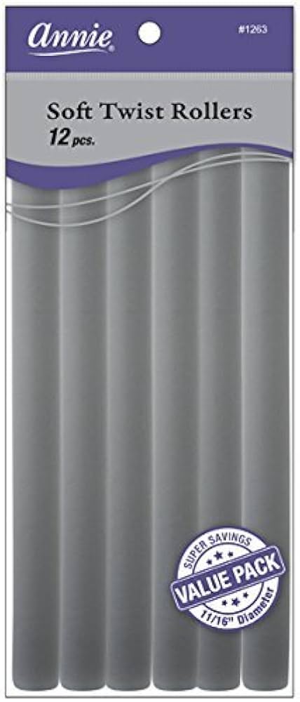 Annie Soft Twist Rollers 10