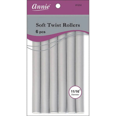 Annie Soft Twist Rollers 11/16