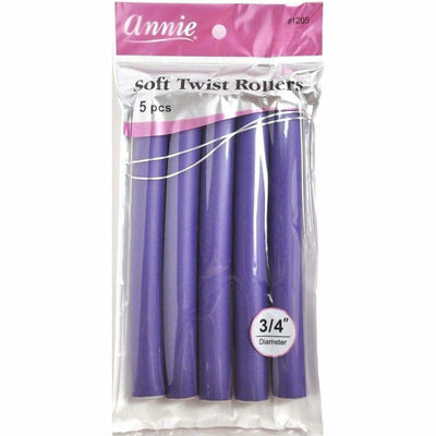 Annie Soft Twist Rollers 3/4