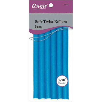 Annie Soft Twist Rollers 9/16