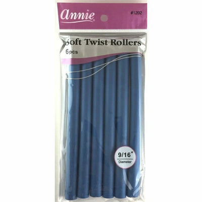 Annie Soft Twist Rollers 9/16
