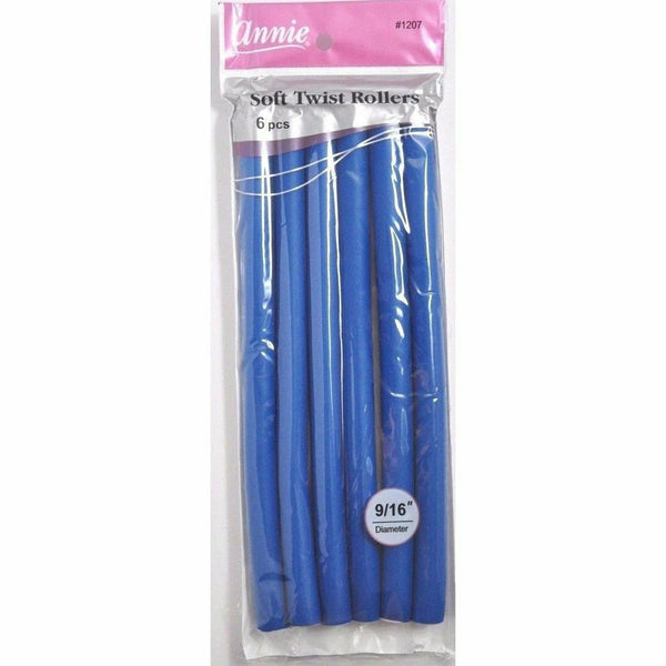 Annie Soft Twist Rollers 9/16