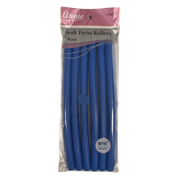 Annie Soft Twist Rollers 9/16