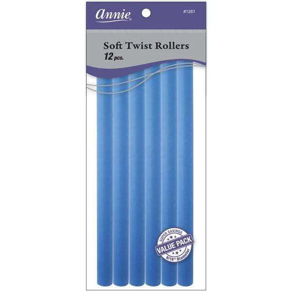 Annie Soft Twist Rollers 9/16