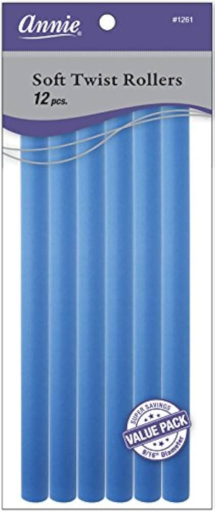 Annie Soft Twist Rollers 9/16