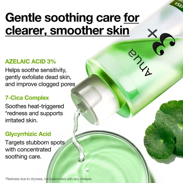 Anua Azelaic Acid 3 Cica Skin Clarifying Toner