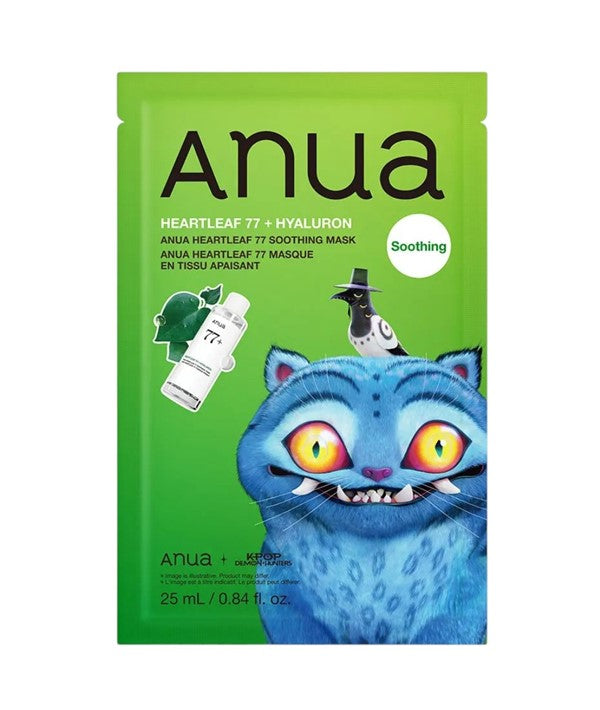 Anua  Heartleaf 77 Plus Hyaluron Soothing Mask