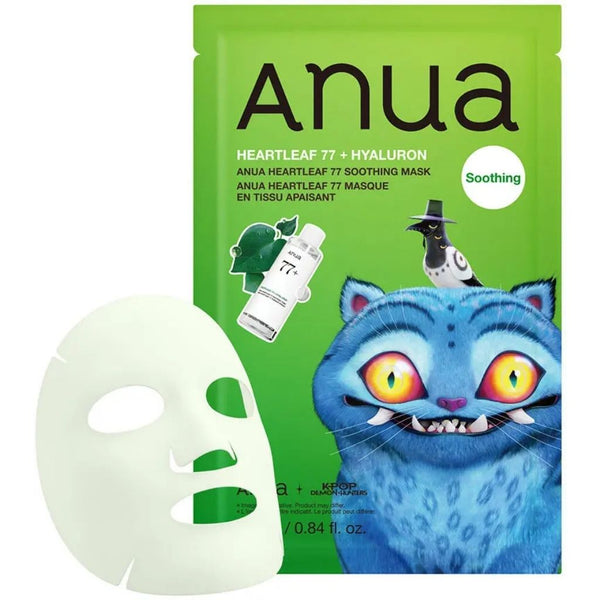 Anua  Heartleaf 77 Plus Hyaluron Soothing Mask