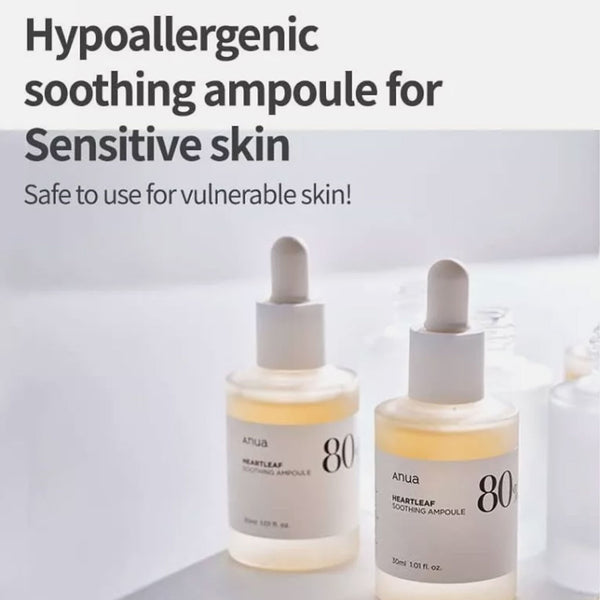 Anua  Heartleaf 80 Percent Moisture Soothing Ampoule