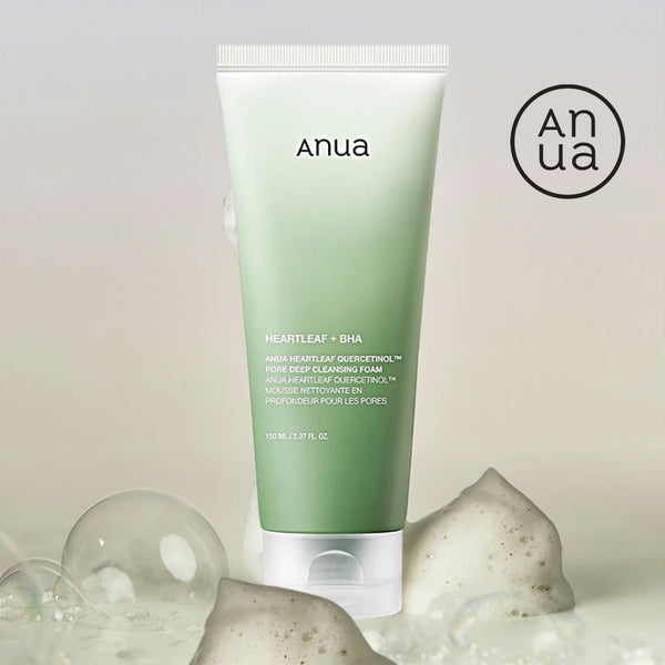 Anua  Heartleaf Quercetinol Pore Deep Cleansing Foam