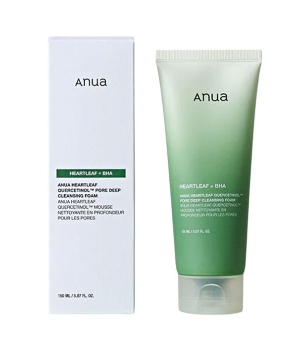 Anua  Heartleaf Quercetinol Pore Deep Cleansing Foam