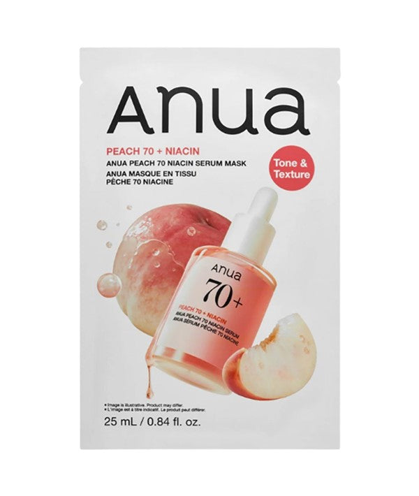 Anua  Peach 70 Plus Niacin Serum Mask