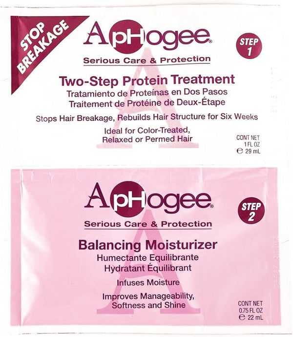 Aphogee Stop Breakage Treatment Sachet - Repair & Strengthen Hair - Afro Hair Boutique