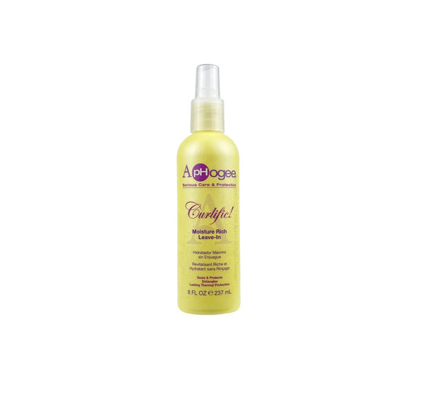 Aphogee Curlific Moisture Rich Leave In Spray For Care & Protection 237ml - Afro Hair Boutique