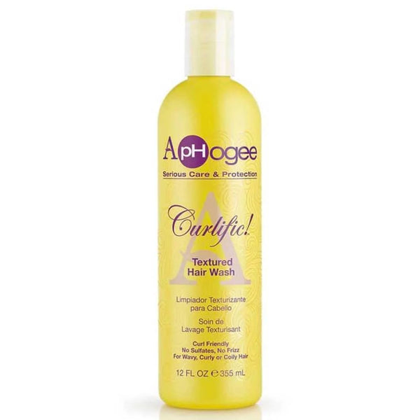 Aphogee Curlific Textured Hair Wash For Curls 355ml - Afro Hair Boutique
