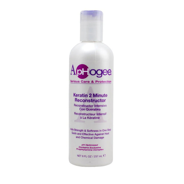 Aphogee Keratin 2 Minute Reconstructor 237ml / 473ml - Afro Hair Boutique