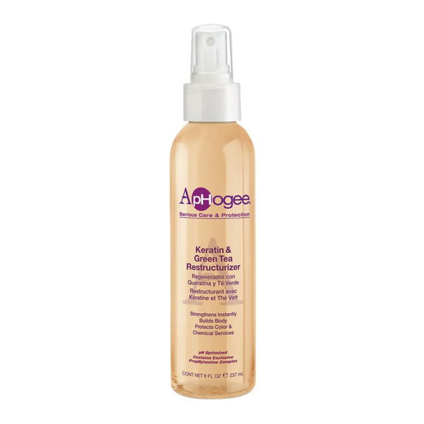 Aphogee Keratin And Green Tea Restructurizer Spray 237ml - Afro Hair Boutique