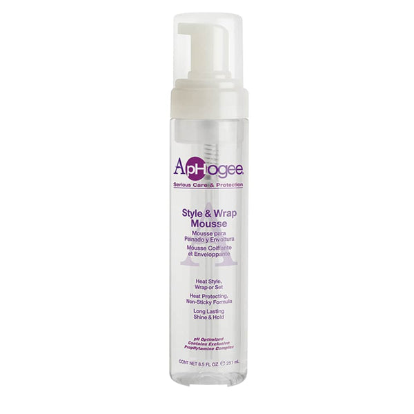 Aphogee Style N Wrap Mousse 251ml - Afro Hair Boutique