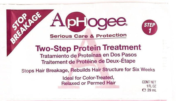 Aphogee Two Step Protein Treatment 29ml / 118ml / 473ml - Afro Hair Boutique