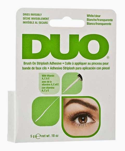 Ardell  Duo Brush On Striplash Adhesive White