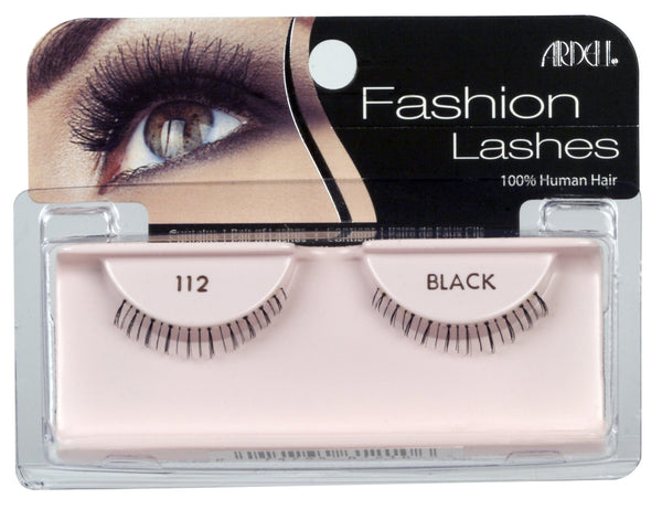 Ardell 100% Human Hair False Eye Lashes 112 Black