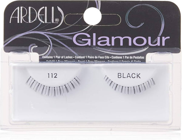 Ardell 100% Human Hair False Eye Lashes 112 Black