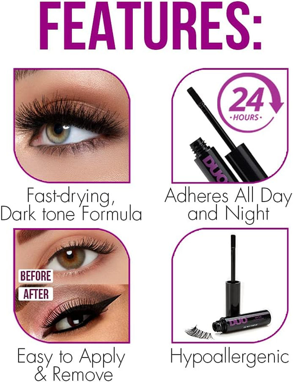 Ardell DUO Quick Set Striplash Adhesive Dark Tone 5g