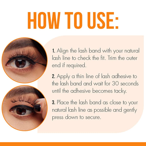 Ardell Duo Brush On Striplash Adhesive Eyelash Dark Tone Lashes Glue 5g