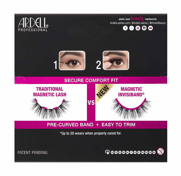 Ardell Magnetic Mega Hold Lashes Flexible False Eyelashes Reusable 054