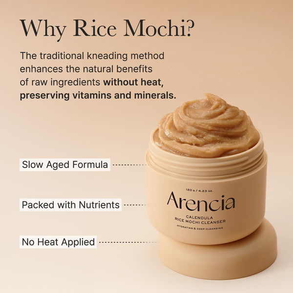 Arencia  Calendula Rice Mochi Cleanser
