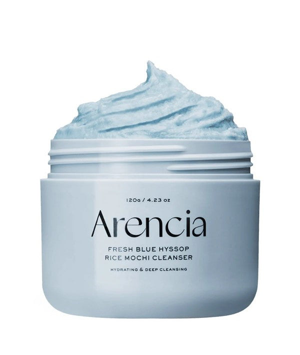 Arencia  Fresh Blue Hyssop Rice Mochi Cleanser