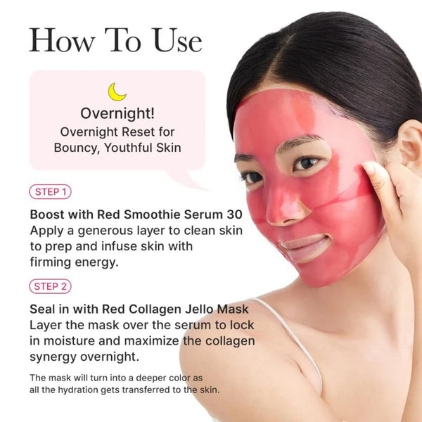 Arencia  Red Collagen Jello Mask